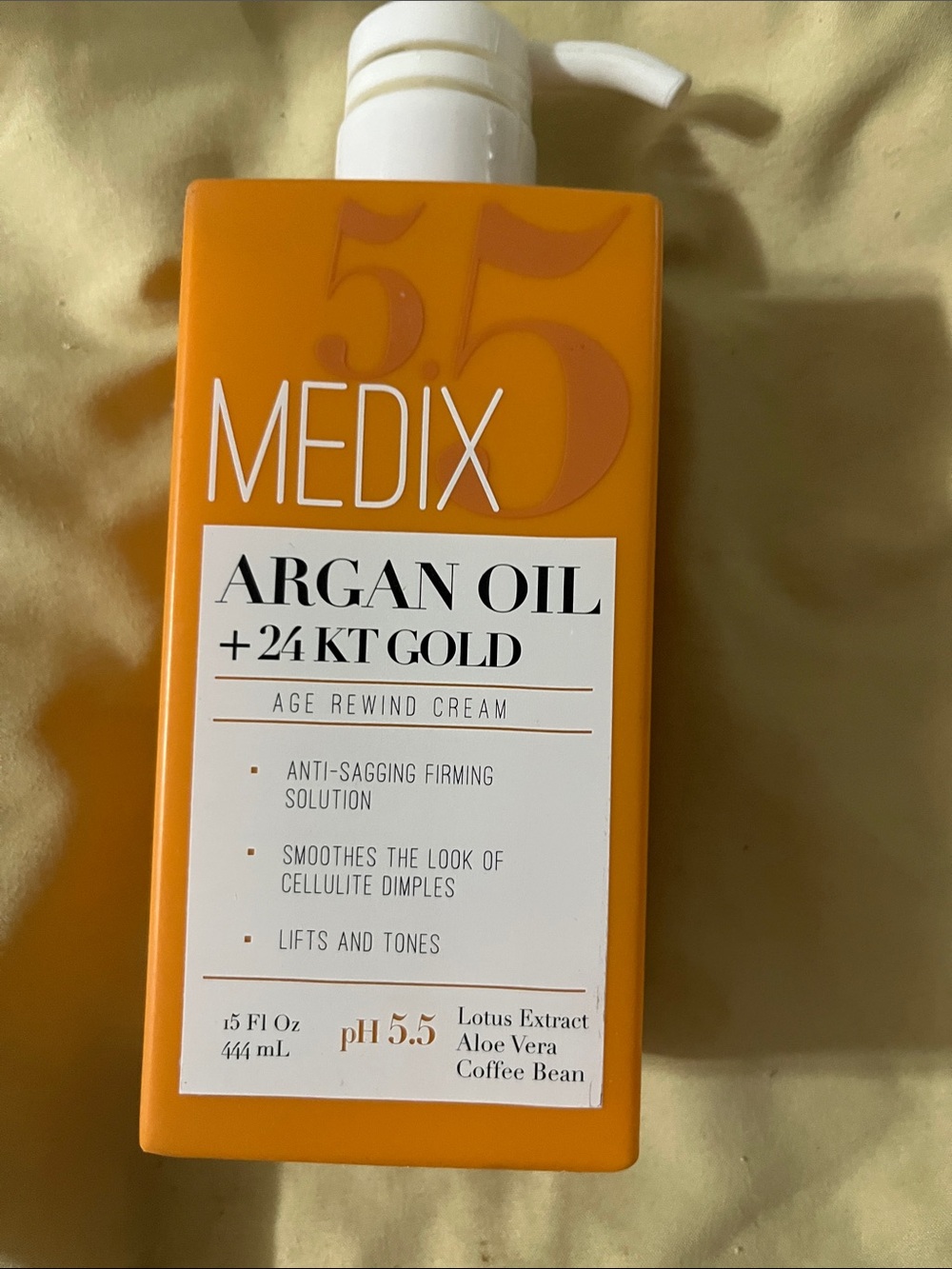 Medix Argan Oil + 24KT Gold Age Rewind Cream — Orange